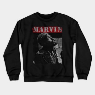 TEXTURE ART - Marvin gaye Crewneck Sweatshirt